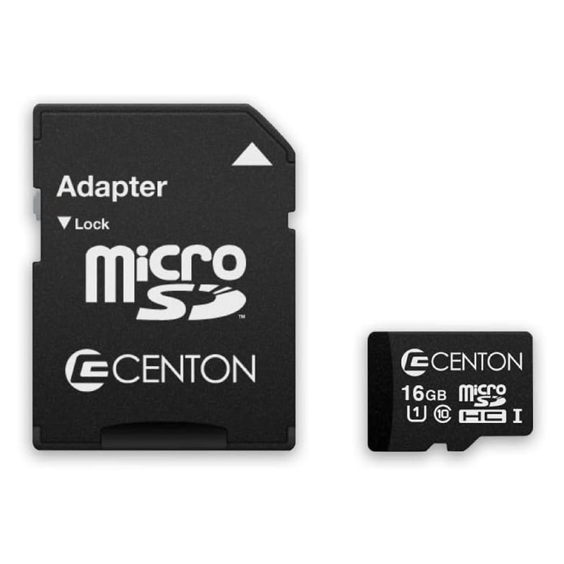 Centon Electronics Micro SD Card, Ultimate Memory Card for Phones, Tablets, Cameras, and More, 16GB - Image 1